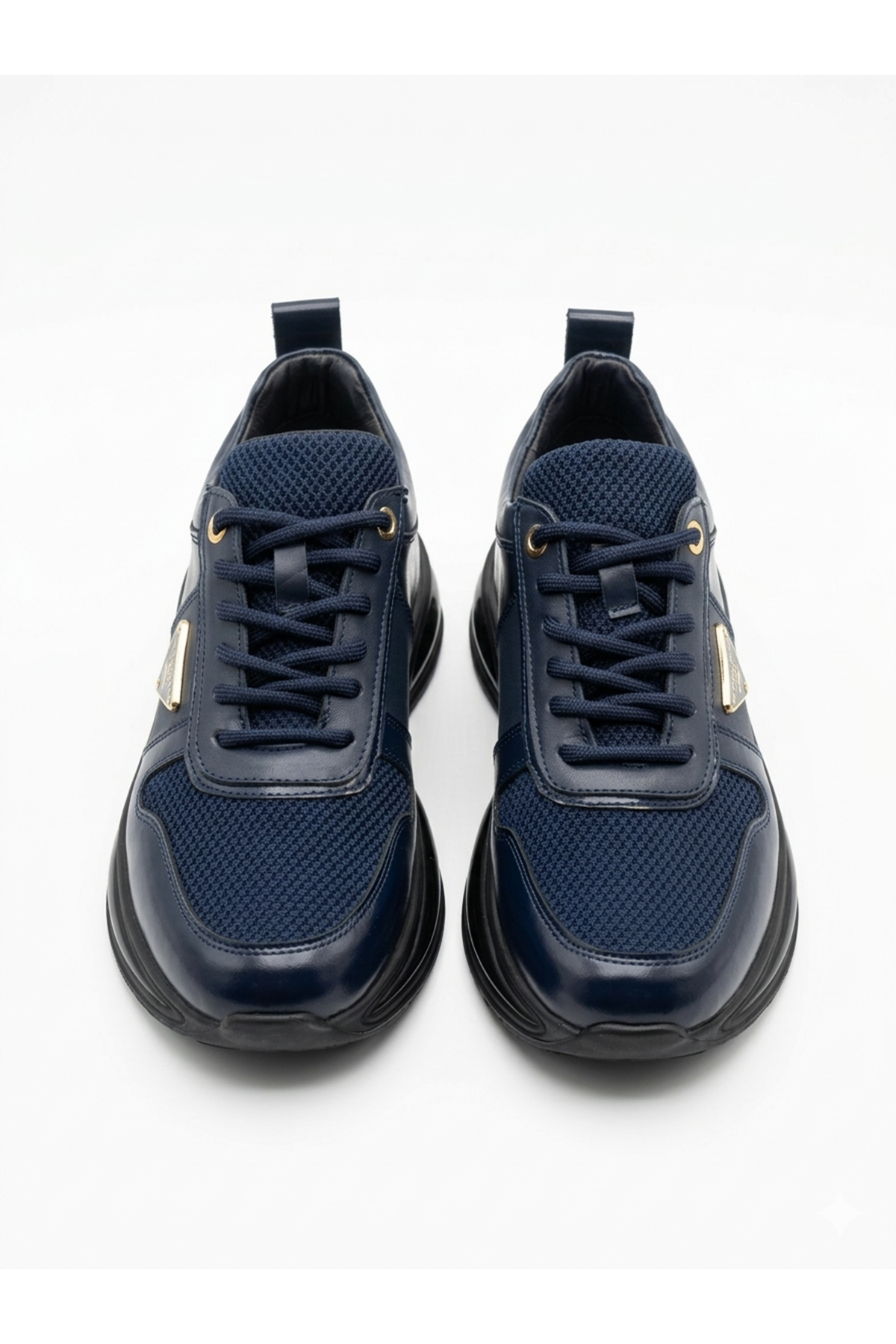 KONFORT TABAN DERİ SPOR AYAKKABI (LACİVERT)