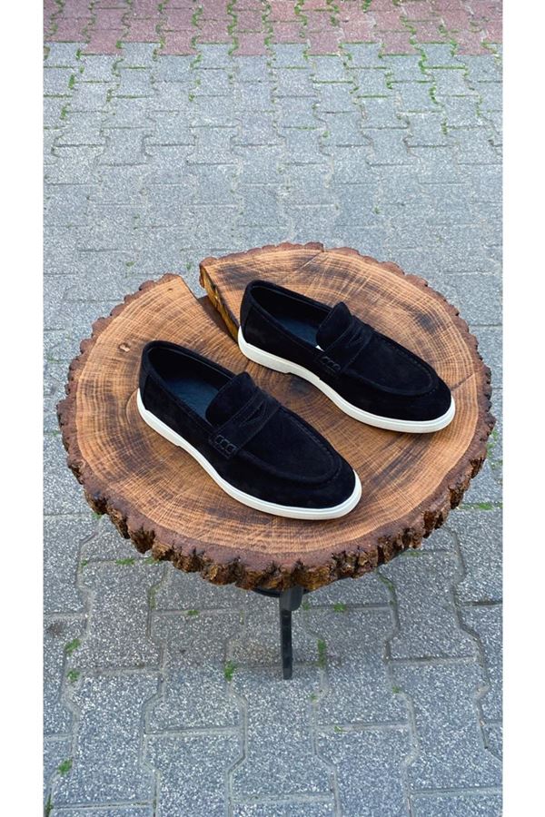 337 LOAFER DERİ AYAKKABI SİYAH