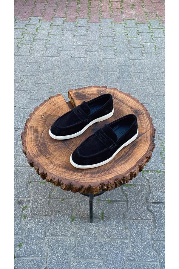 337 LOAFER DERİ AYAKKABI SİYAH