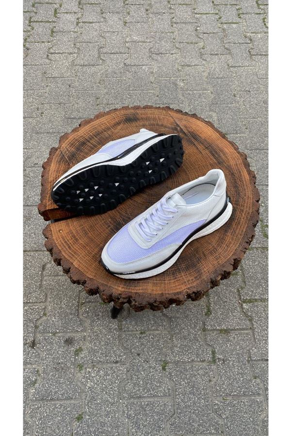 AL 486 LOY BEYAZ DERİ SNEAKER