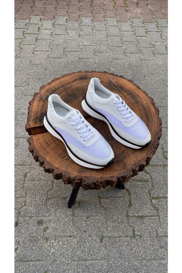 AL 486 LOY BEYAZ DERİ SNEAKER