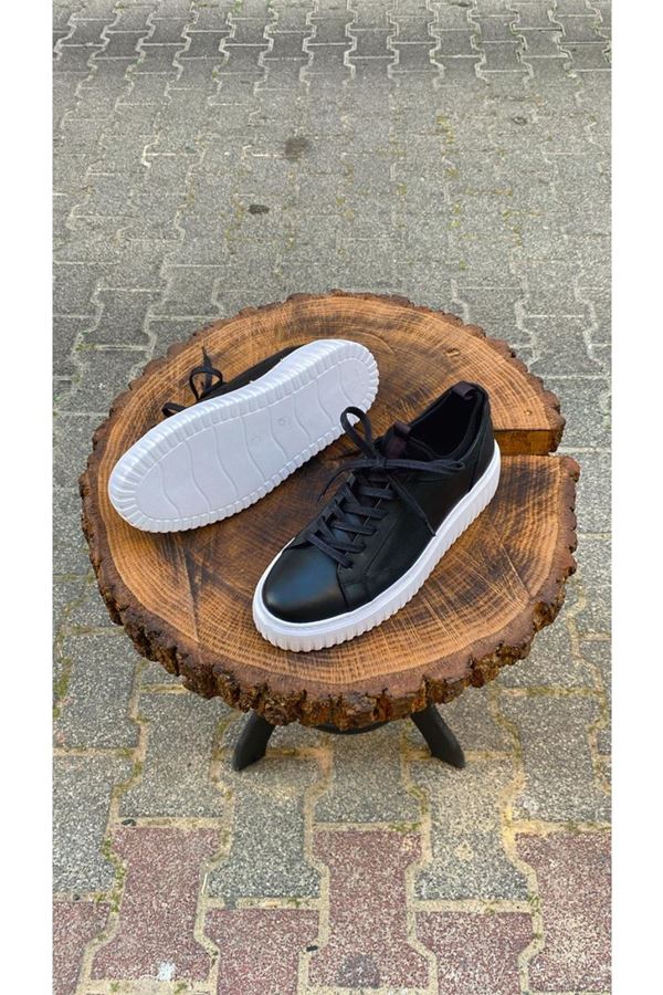 KENARI ÇORAPLI DERİ SNEAKER CLASH