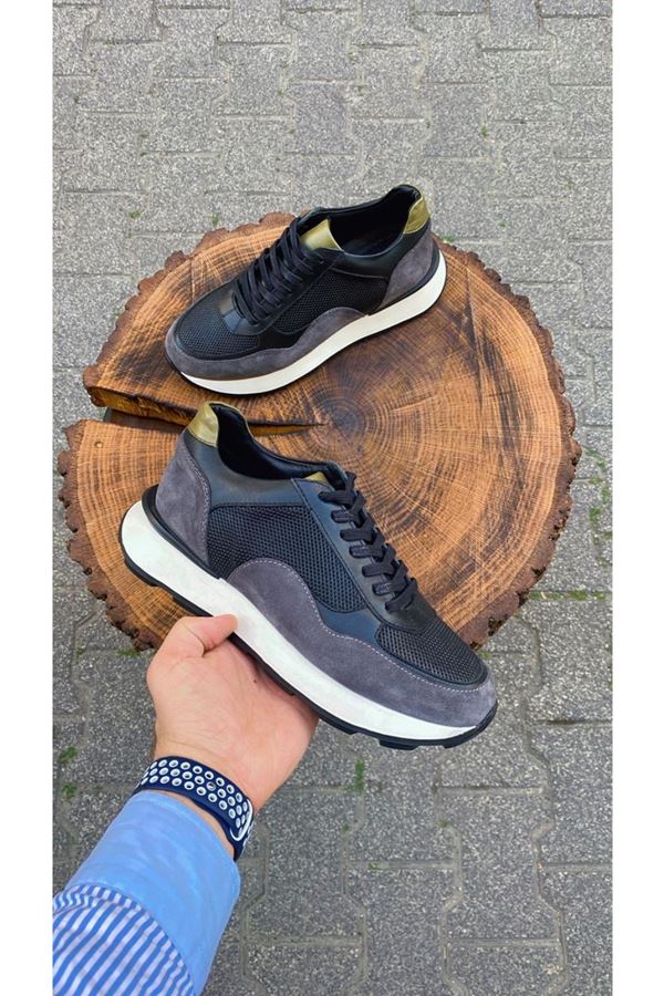 AD 500 SPOR DERİ SNEAKER CAY