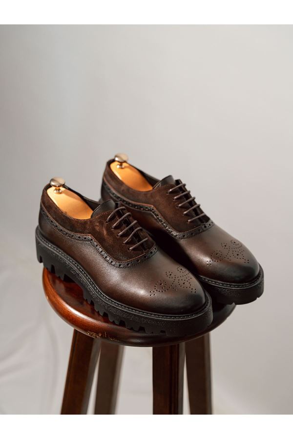 KLASİK YÜKSEK TABAN DERİ AYAKKABI