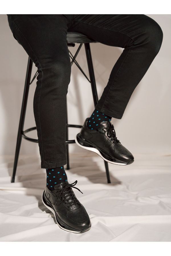 DERİ İTHAL TABAN SPOR SNEAKERS