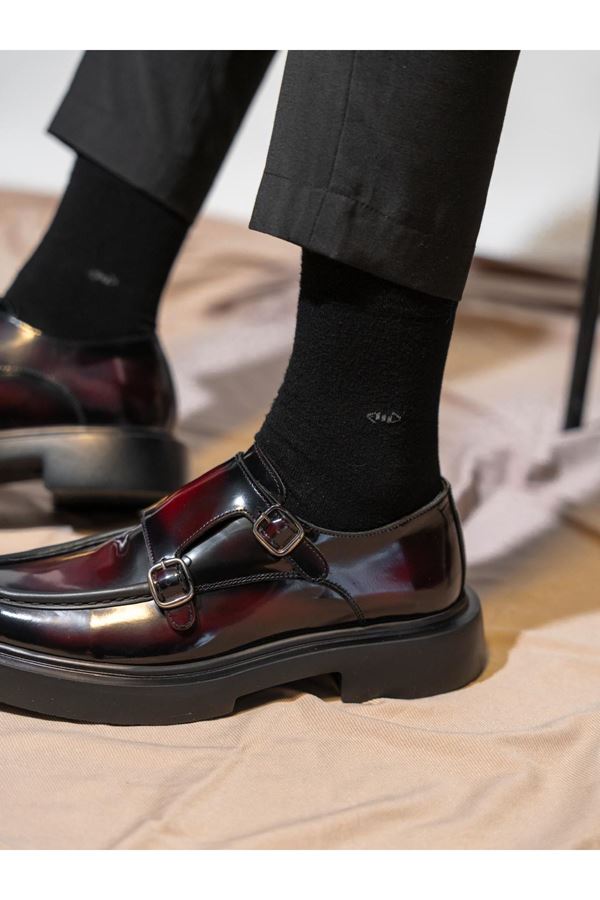 MAT AÇMA DERİ-BORDO