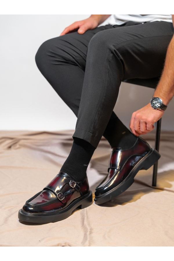 MAT AÇMA DERİ-BORDO