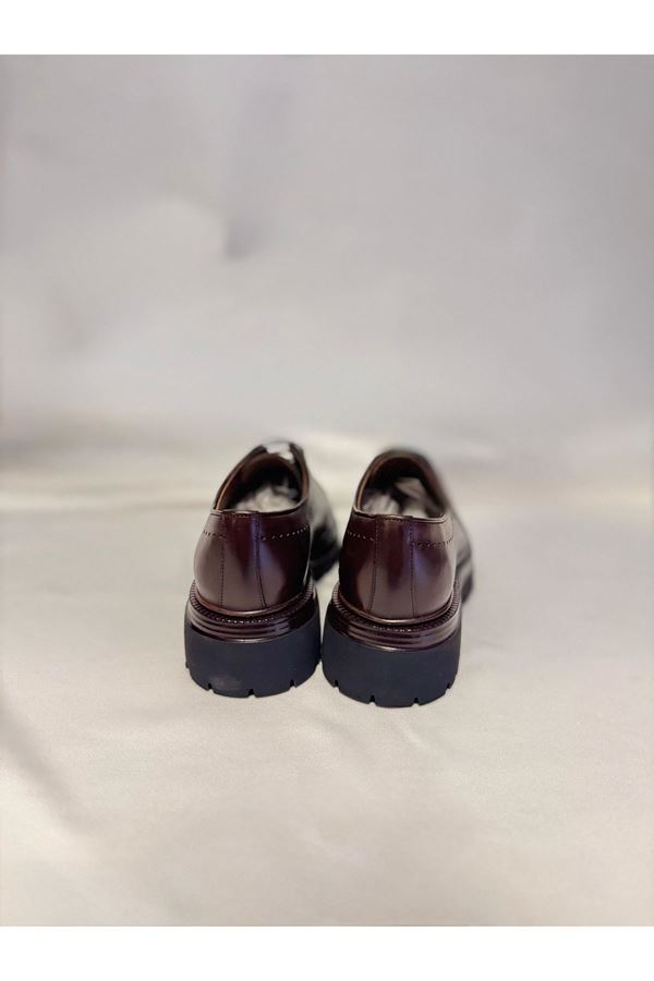 MALET hakiki deri kahve rengi Casual