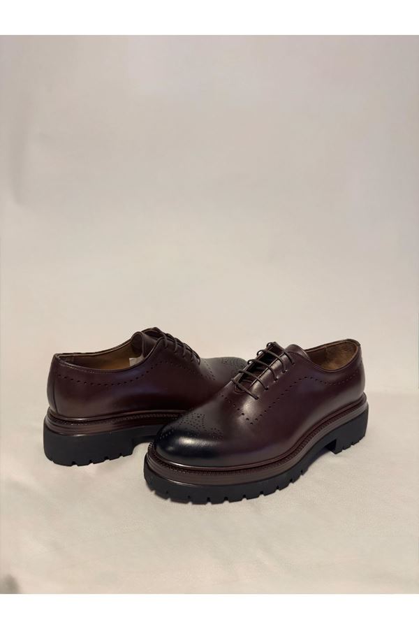 MALET hakiki deri kahve rengi Casual