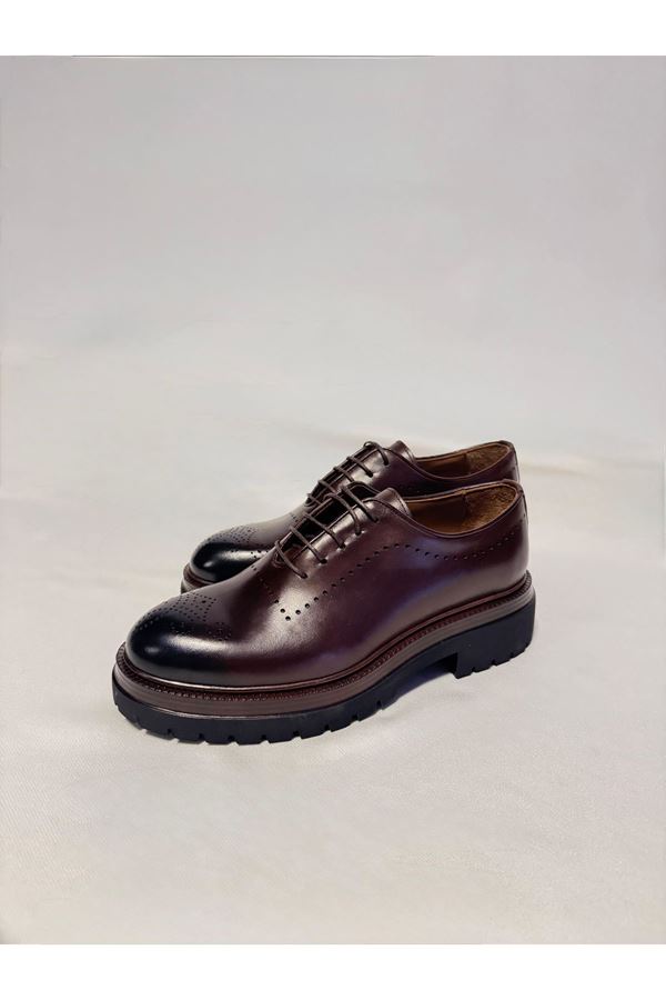 MALET hakiki deri kahve rengi Casual