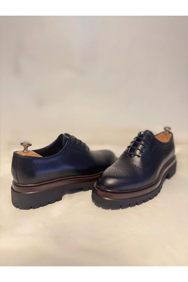 MALET hakiki deri siyah rengi Casual  