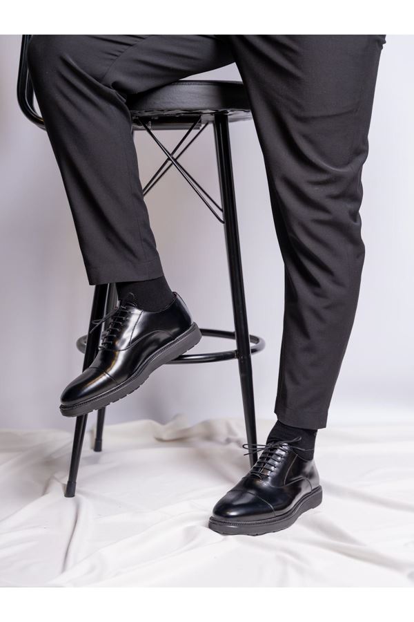 AÇMA DERİ KLASİK EVAN TABAN AYKKABI