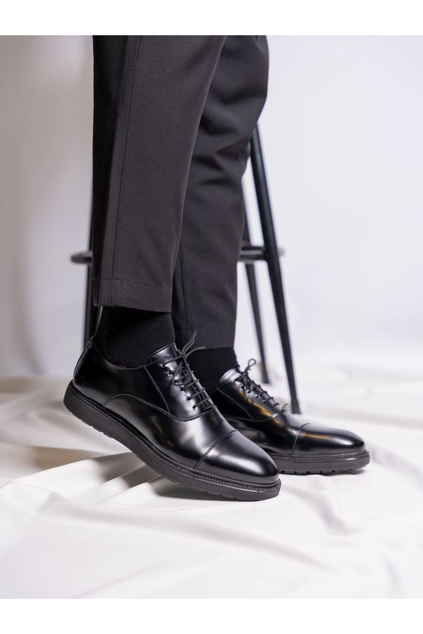 AÇMA DERİ KLASİK EVAN TABAN AYKKABI