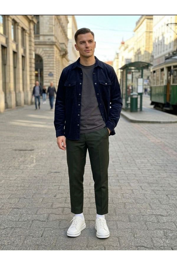 BEYAZ EVA TABAN DERİ AYAKKABI